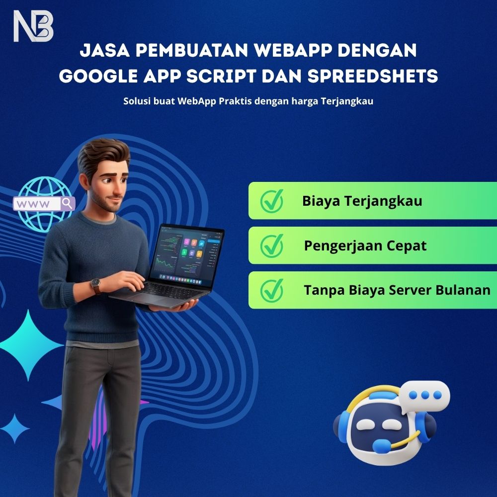 Jasa Pembuatan WebApp Google Apps Script